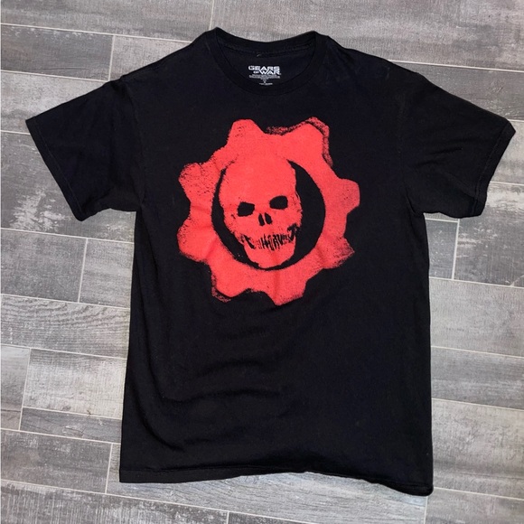 Gears Of War Big Logo 2016 T-shirt - Picture 1 of 5